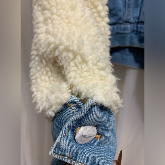 Forever 21 Jean Sherpa Jacket - Picture 10 of 10